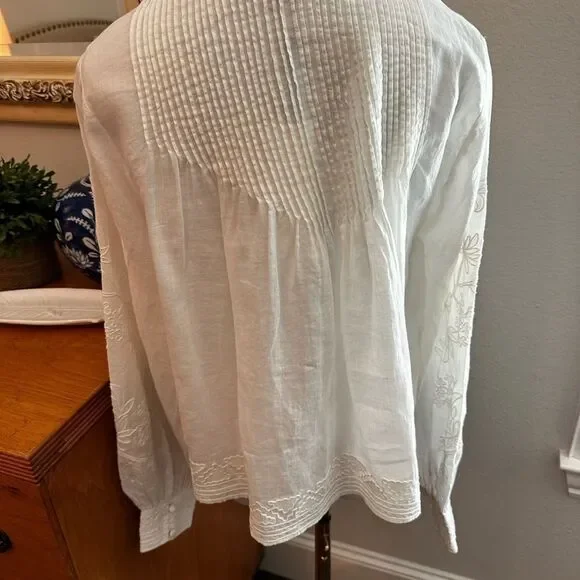 NWT Veronica Beard Amandine Blouse - Size 8 - Picture 10 of 13